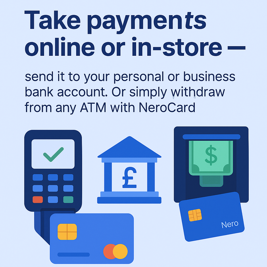 Accept Payments Anywhere with NeroCard: Online, In-Store or On-the-Go