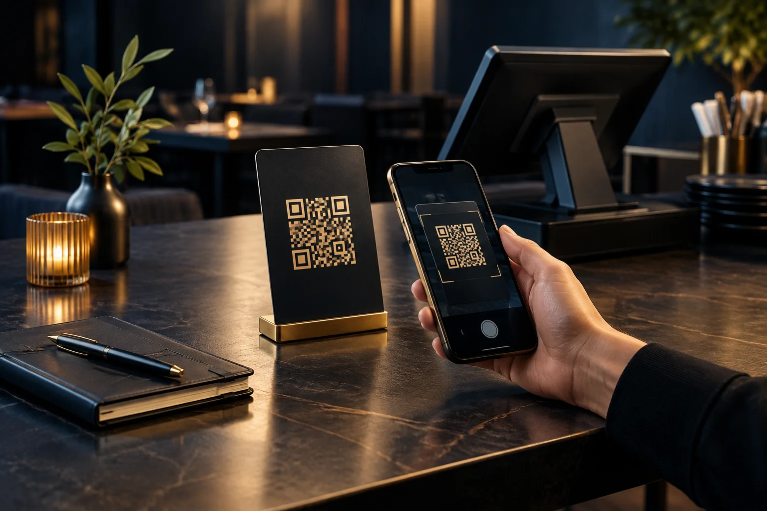 Bezuele mam QR-Code am Restaurant: Checklëscht fir déi éischt Ariichtung